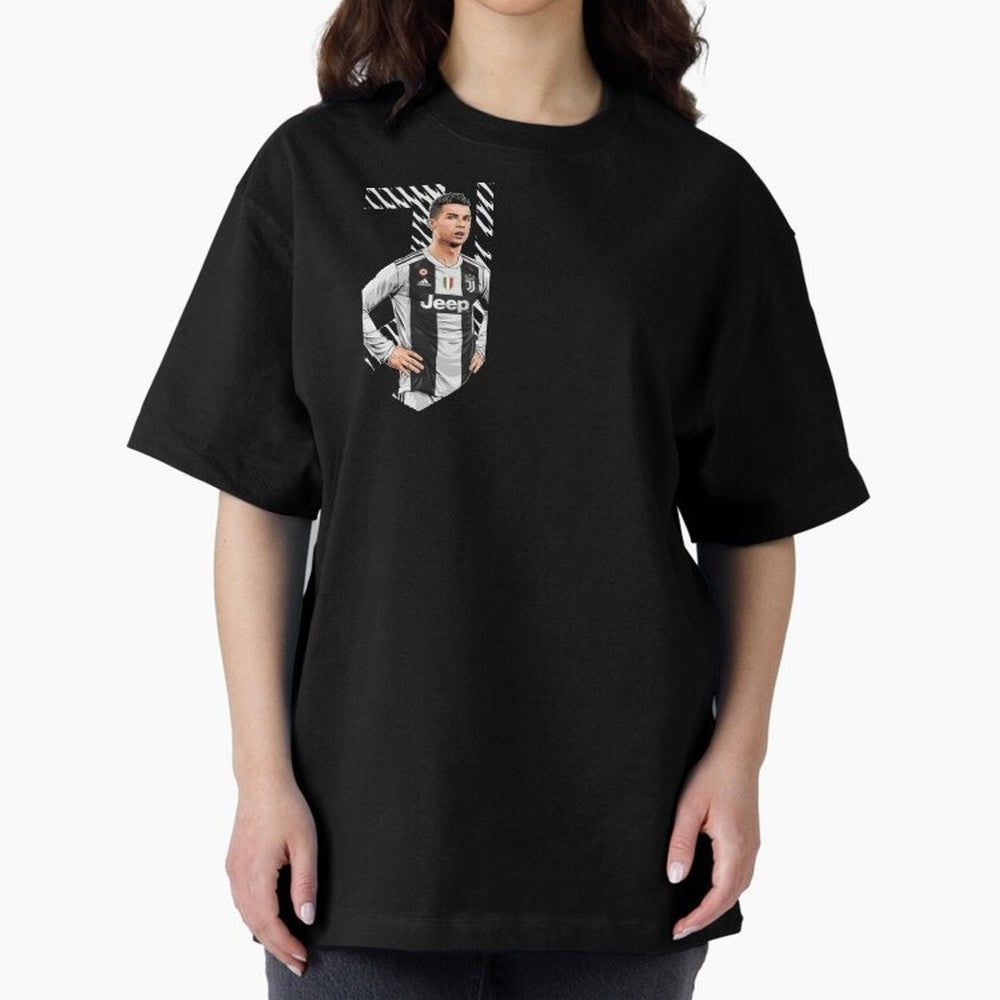 Ronaldo Oversized T-Shirt Bring Retro Soccer Energy to Match Day Hype around FIFA World Cup 2026 USA Canada Mexico, Neymar, Spain and Netherlands, Sports Nostalgia, International Competition, Famous Players and Unforgettable Victories; Created for