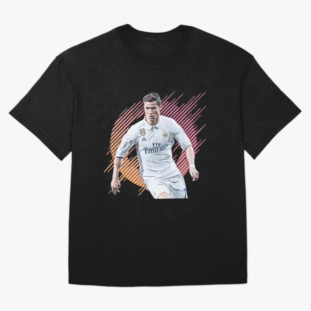 ronaldo christiano Oversized T-Shirt Unlock FIFA World Cup 2026 for Fans of Mbappe and Neymar and England, France and Netherlands, Bringing Retro Football Energy, Iconic Rivalries, Trophy Chase Drama and Stadium Atmosphere; Made for Collectors Who