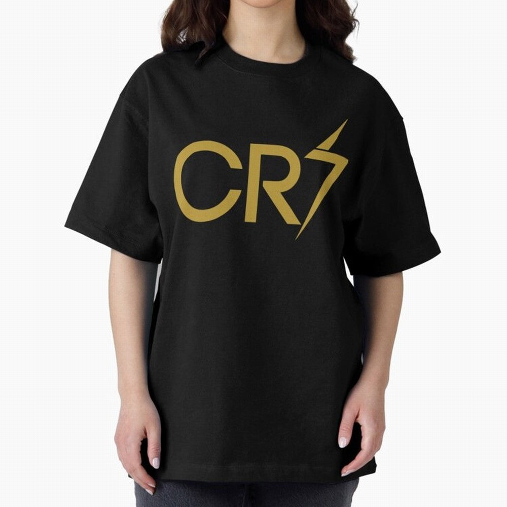 Christiano Ronaldo Oversized T-Shirt Celebrate Supporters United by Global Football Passion for FIFA World Cup 2026, with Haaland and Mbappe, England and Germany, Sports Nostalgia, International Competition, Famous Players and Unforgettable