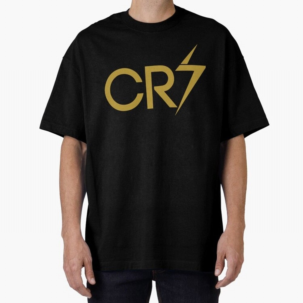Christiano Ronaldo Oversized T-Shirt Celebrate Supporters United by Global Football Passion for FIFA World Cup 2026, with Haaland and Mbappe, England and Germany, Sports Nostalgia, International Competition, Famous Players and Unforgettable