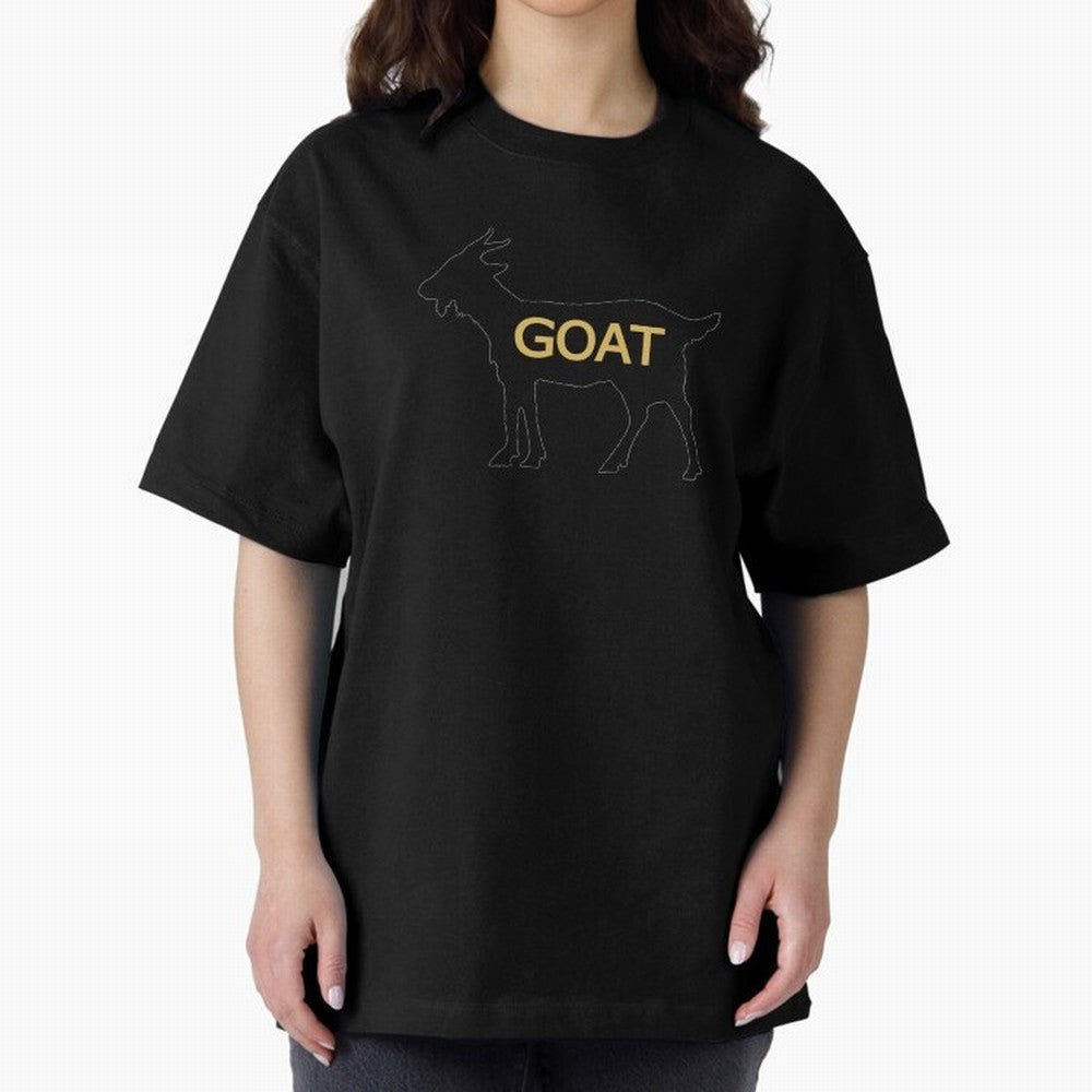GOAT Alt Gold Oversized T-Shirt Spotlight FIFA World Cup 2026 USA Canada Mexico for Fans of CR7 and Messi and Argentina, France and Brazil, Bringing Stadium Chants, National Pride, Trophy Dreams and Unforgettable Football Memories; Perfect for