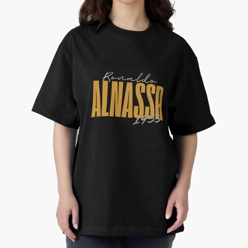 ronaldo alnasser Oversized T-Shirt Stand Proud for Global Football Passion for FIFA World Cup 2026 Group Stage, Centered on Mbappe and Neymar, Germany, Soccer Culture, Superstar Moments, National Team Dreams and Competitive Fire; Perfect for People