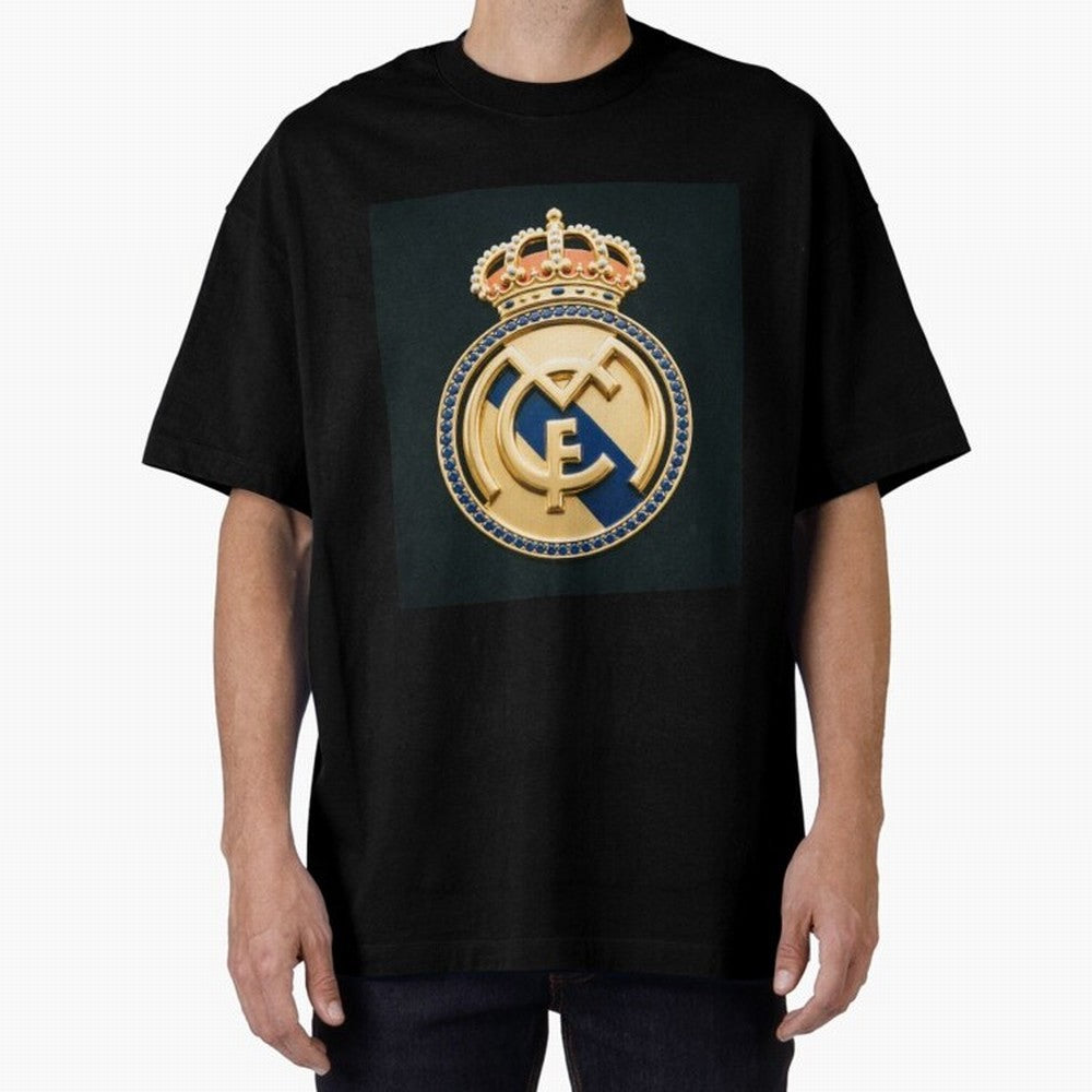 Hala Madrid Oversized T-Shirt Carry National Pride through Match Day Hype around FIFA World Cup 2026 USA Canada Mexico, Neymar, Netherlands, Sports Nostalgia, International Competition, Famous Players and Unforgettable Victories; Ideal for Football