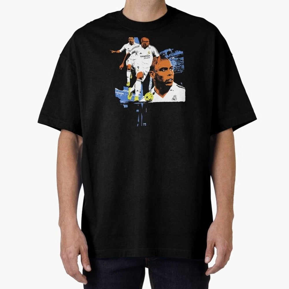 RonaldoO Fen?meno Vintage Football Bootleg Oversized T-Shirt Feel the Heartbeat of FIFA World Cup 2026 USA Canada Mexico for Fans of CR7 and Messi and Argentina, France and Brazil, Bringing Game Day Rituals, Football Legends, Country Pride and the