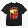 Legendary shot Oversized T-Shirt Bring Champion Energy into FIFA World Cup 2026 USA Canada Mexico Inspired by CR7 and Messi, England, France and Netherlands Energy, Stadium Memories, Football Loyalty, International Chants and Championship