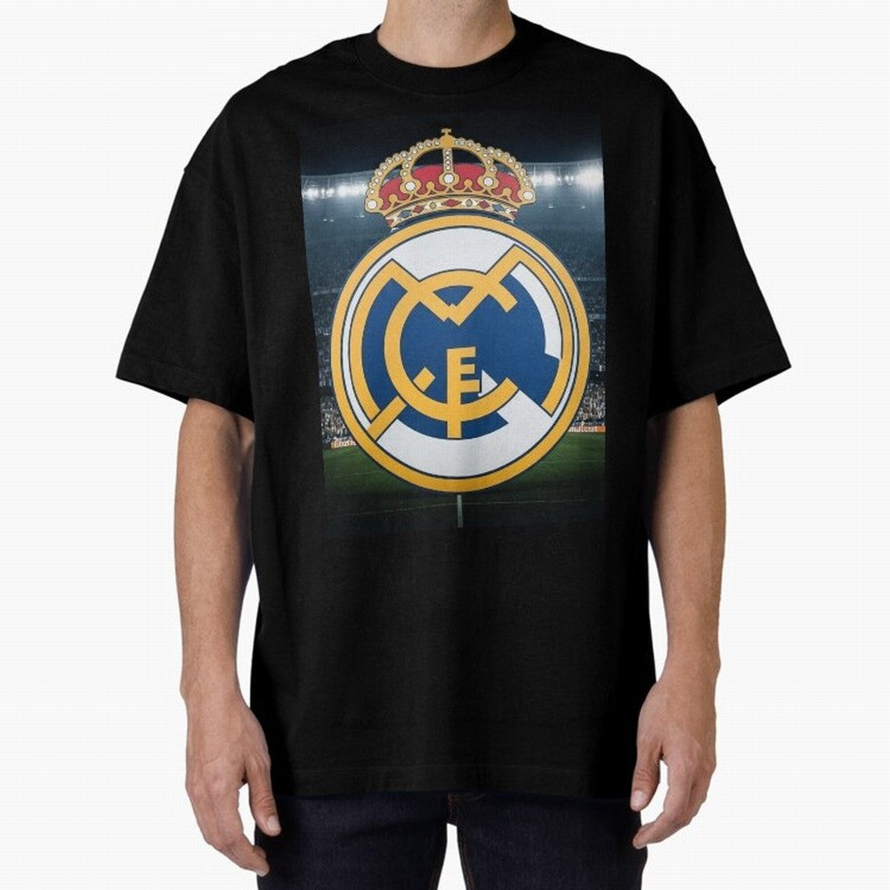 I love Madrid Oversized T-Shirt Capture Global Football Passion for FIFA World Cup 2026, Centered on Mbappe and Neymar, France and Portugal, Stadium Memories, Football Loyalty, International Chants and Championship Tradition; Great for Watch