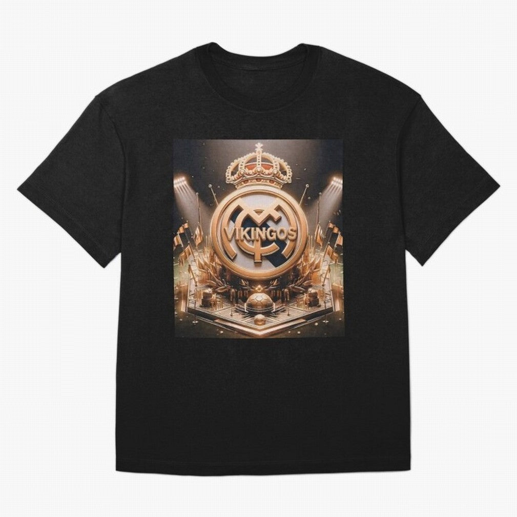 Vikings Oversized T-Shirt Relive Legendary Nights from FIFA World Cup 2026 Group Stage Filled with Messi, CR7 and Mbappe, Netherlands Energy, Championship Spirit, Famous Goals, Roaring Crowds and International Football Unity; Ideal for Fans Who