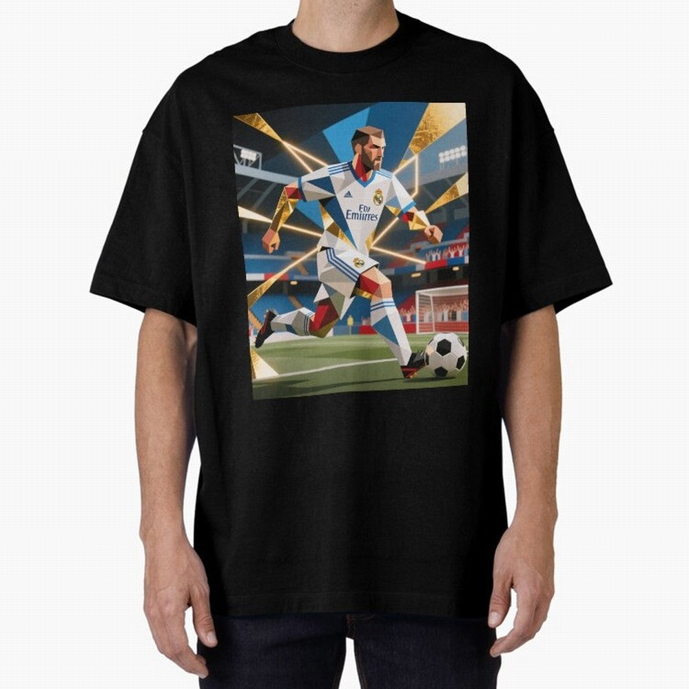 Madridistas Oversized T-Shirt Unlock FIFA World Cup 2026 for Fans of Mbappe and Neymar and England, France and Netherlands, Bringing Retro Football Energy, Iconic Rivalries, Trophy Chase Drama and Stadium Atmosphere; Made for Collectors Who Enjoy