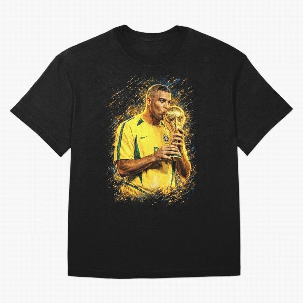 R9 Ronaldo Football Legend Oversized T-Shirt Stand Proud for FIFA World Cup 2026 Inspired by Cristiano Ronaldo, Argentina, France and Brazil Energy, Goal Celebration Energy, Supporter Heritage, Football Icons and Worldwide Tournament Joy; Perfect