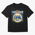 The Madridista Vikings Oversized T-Shirt Honor the FIFA World Cup 2026 USA Canada Mexico Journey through Haaland and Mbappe Highlights, France Pride, Goal Celebration Energy, Supporter Heritage, Football Icons and Worldwide Tournament Joy; Created