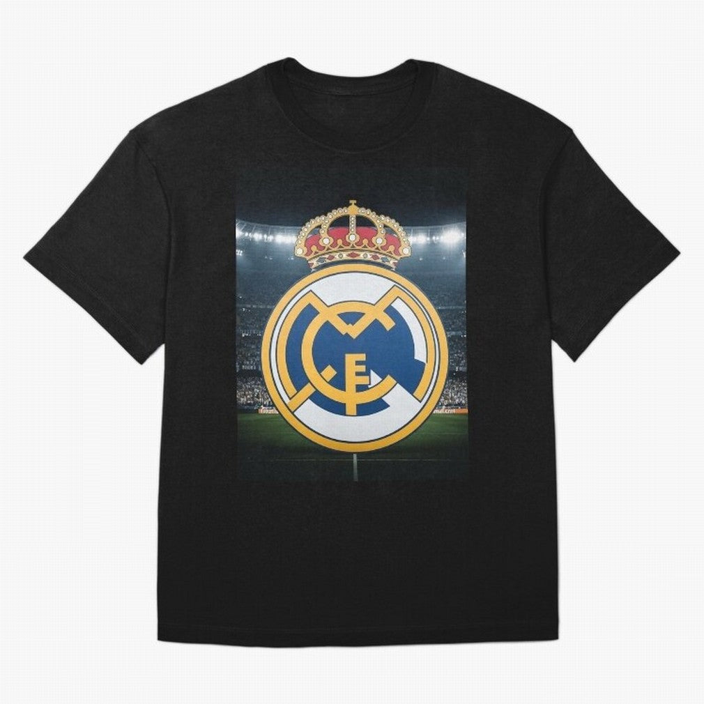 The Madridista Vikings Oversized T-Shirt Honor the FIFA World Cup 2026 USA Canada Mexico Journey through Haaland and Mbappe Highlights, France Pride, Goal Celebration Energy, Supporter Heritage, Football Icons and Worldwide Tournament Joy; Created