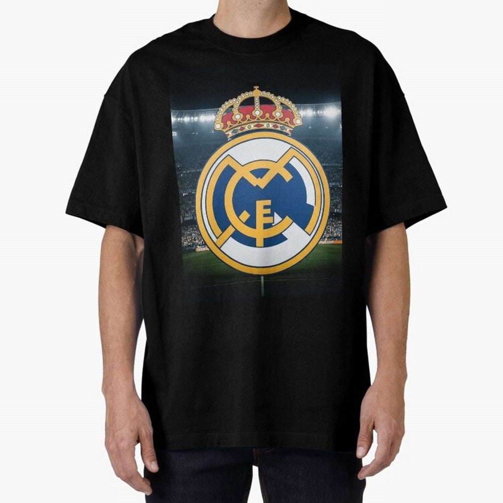 The Madridista Vikings Oversized T-Shirt Honor the FIFA World Cup 2026 USA Canada Mexico Journey through Haaland and Mbappe Highlights, France Pride, Goal Celebration Energy, Supporter Heritage, Football Icons and Worldwide Tournament Joy; Created