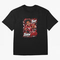 I Show Speed SUI Anime poster | Hype art Red Black Streewear Oversized T-Shirt Bring Match Day Fire to FIFA World Cup 2026 Spirit, Connected to England, Messi and Cristiano Ronaldo, Game Day Rituals, Football Legends, Country Pride and the Road to