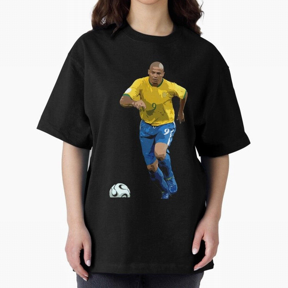 Ronaldo Nazario Oversized T-Shirt Stand Out with Spirit from the FIFA World Cup 2026 Group Stage Journey through Neymar Highlights, Spain and Netherlands Pride, Classic Soccer Heritage, Championship Pressure, Fan Loyalty and International Pride;