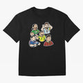 Soccer players Oversized T-Shirt Represent the FIFA World Cup 2026 Group Stage Journey through Mbappe Highlights, Spain Pride, Retro Football Energy, Iconic Rivalries, Trophy Chase Drama and Stadium Atmosphere; Ideal for Football Dads, Football