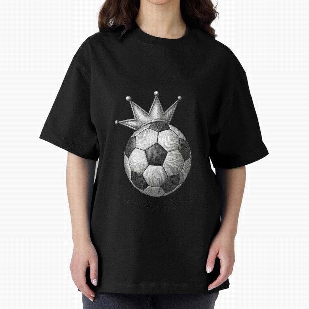 Chasing Glory Oversized T-Shirt Bring Bold Fan Energy to Global Football Passion for FIFA World Cup 2026 USA Canada Mexico, Made for Mbappe and Neymar, Spain, Classic Soccer Heritage, Championship Pressure, Fan Loyalty and International Pride;