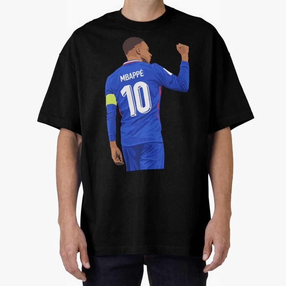 Kylian Mbappe France Oversized T-Shirt Bring Retro Soccer Energy to Match Day Hype around FIFA World Cup 2026 USA Canada Mexico, CR7 and Messi, Portugal, Match Day Excitement, Supporter Culture, Golden Goals and Global Football Passion; Perfect for