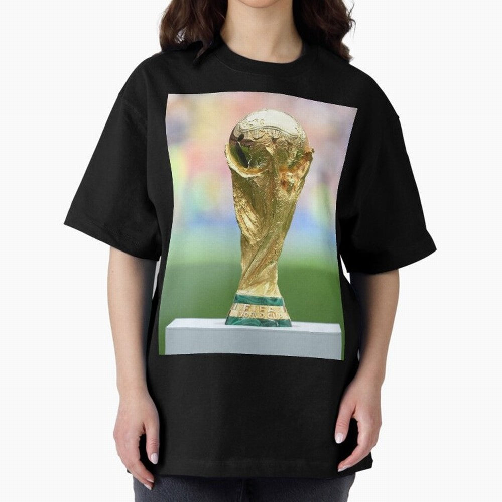 World CUP. Oversized T-Shirt Bring World Football Passion into Global Football Passion for FIFA World Cup 2026 USA Canada Mexico, with Haaland and Mbappe, Portugal, Football Festival Excitement, Trophy Ambitions, Country Rivalries and Star Player