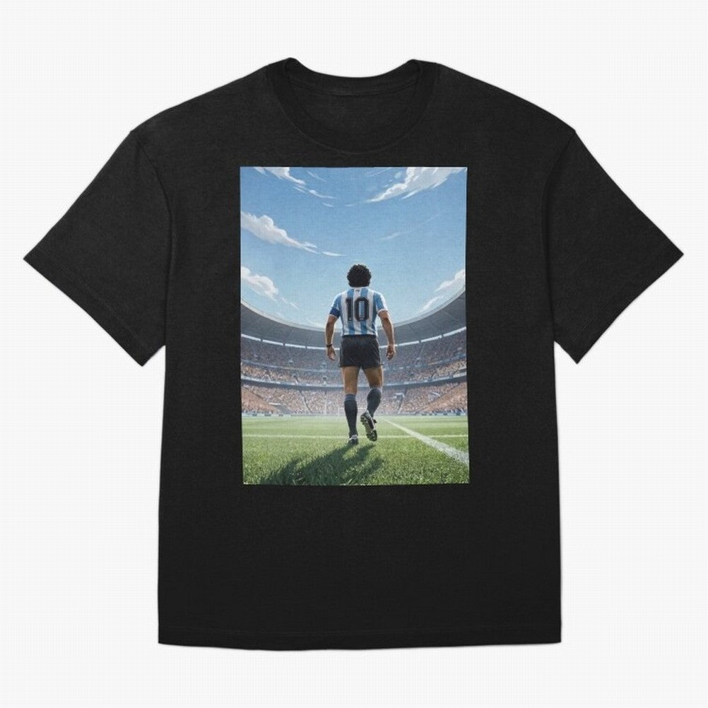 Diego Maradona Oversized T-Shirt Make Every Kick Count in FIFA World Cup 2026 Spirit, Celebrating Spain and Netherlands, Cristiano Ronaldo, Classic Soccer Heritage, Championship Pressure, Fan Loyalty and International Pride; Built for Supporters