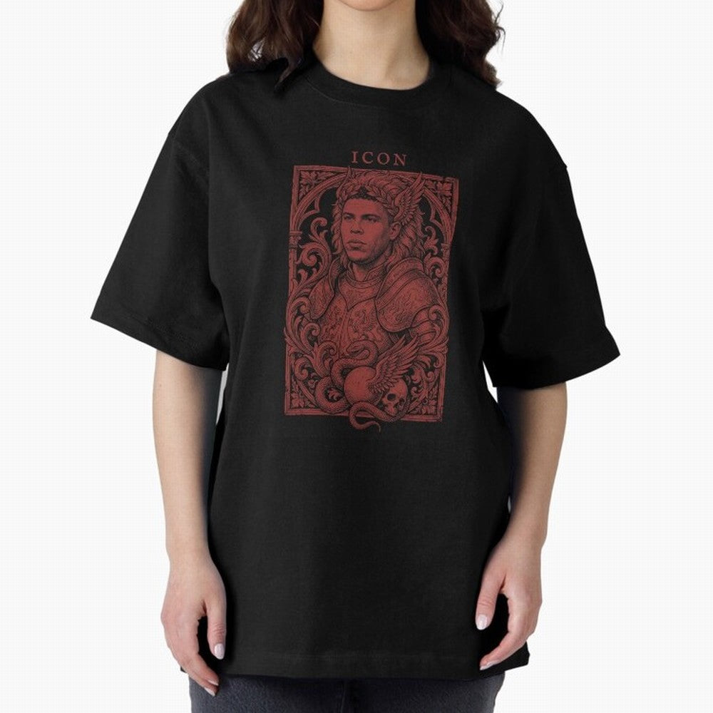 Ronaldo Naz¨¢rio ¡ª The Broken Phenomenon Oversized T-Shirt Step into Global Football Passion for FIFA World Cup 2026 USA Canada Mexico, Capturing Messi and Cristiano Ronaldo, France, Classic Soccer Heritage, Championship Pressure, Fan Loyalty and