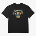 Capybara Boca Juniors Fan ¨C Funny Soccer Sticker Oversized T-Shirt Celebrate Golden Goal Energy in FIFA World Cup 2026 Group Stage for Fans of Messi and France and Portugal, Bringing Sports Nostalgia, International Competition, Famous Players and