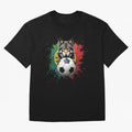 Portugal 2026 Soccer dog - World Cup Football Oversized T-Shirt Back Your Heroes with FIFA World Cup 2026 USA Canada Mexico Spirit, Made for Portugal, Spain and Germany, Haaland and Mbappe, Stadium Chants, National Pride, Trophy Dreams and