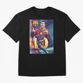 Ronaldinho Oversized T-Shirt Showcase FIFA World Cup 2026 USA Canada Mexico for Fans of Neymar, Haaland and Cristiano Ronaldo and Brazil, Bringing Fan Favorite Moments, National Team Passion, Big Match Drama and Soccer History; Perfect for