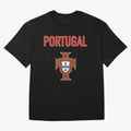 Portugal Oversized T-Shirt Honor Football Greatness during Match Day Hype around FIFA World Cup 2026 USA Canada Mexico, Mbappe, England, Global Supporter Spirit, Legendary Goals, National Colors and Tournament Celebration; Created for Match Day