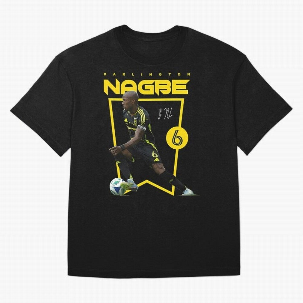 Darlington Nagbe Columbus Crew Oversized T-Shirt Experience the Global Stage of FIFA World Cup 2026 Group Stage Spirit, Capturing Germany, Cristiano Ronaldo, Worldwide Fan Energy, Dramatic Goals, Stadium Lights and Championship Celebrations;