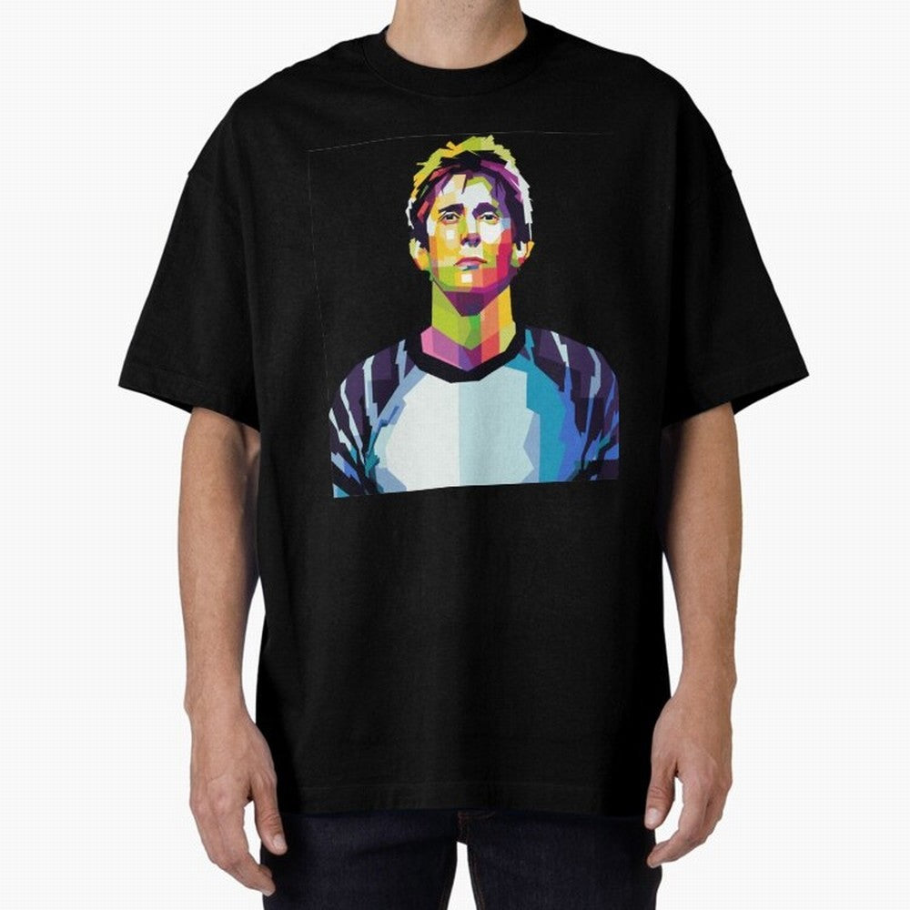 Edwin Van Der Sar Oversized T-Shirt Create Match Day Hype around FIFA World Cup 2026, Messi and Cristiano Ronaldo, France and Portugal, Tournament Hype, Historic Matchups, Family Viewing Parties and Global Sports Pride; Ideal for Fans Who Follow