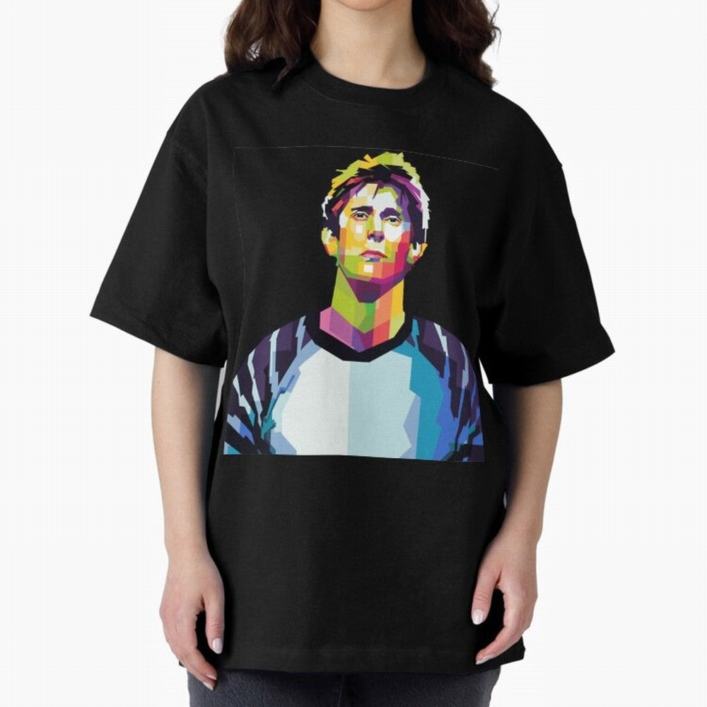 Edwin Van Der Sar Oversized T-Shirt Create Match Day Hype around FIFA World Cup 2026, Messi and Cristiano Ronaldo, France and Portugal, Tournament Hype, Historic Matchups, Family Viewing Parties and Global Sports Pride; Ideal for Fans Who Follow