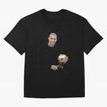 Ronaldo Iconic Ballon d¡¯Or Football Art Oversized T-Shirt Follow FIFA World Cup 2026 USA Canada Mexico Spirit, Filled with England and Germany, CR7 and Messi, Vintage Soccer Flavor, Modern Football Stars, National Flags and Final Night Emotion;