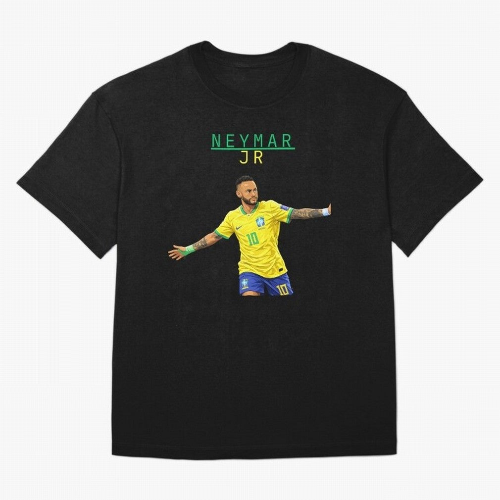 Neymar Oversized T-Shirt Bring Global Tournament Vibes to FIFA World Cup 2026 Filled with Cristiano Ronaldo, Brazil, Portugal and Argentina Energy, Fan Favorite Moments, National Team Passion, Big Match Drama and Soccer History; Ideal for Fans Who