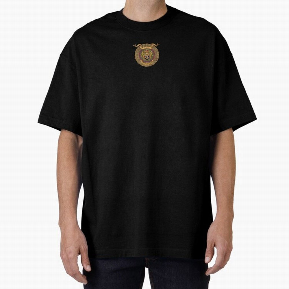 The Crown of the Eternal Realm Oversized T-Shirt Celebrate Fan Culture around Match Day Hype around FIFA World Cup 2026 Group Stage, Cristiano Ronaldo, France, Stadium Memories, Football Loyalty, International Chants and Championship Tradition;