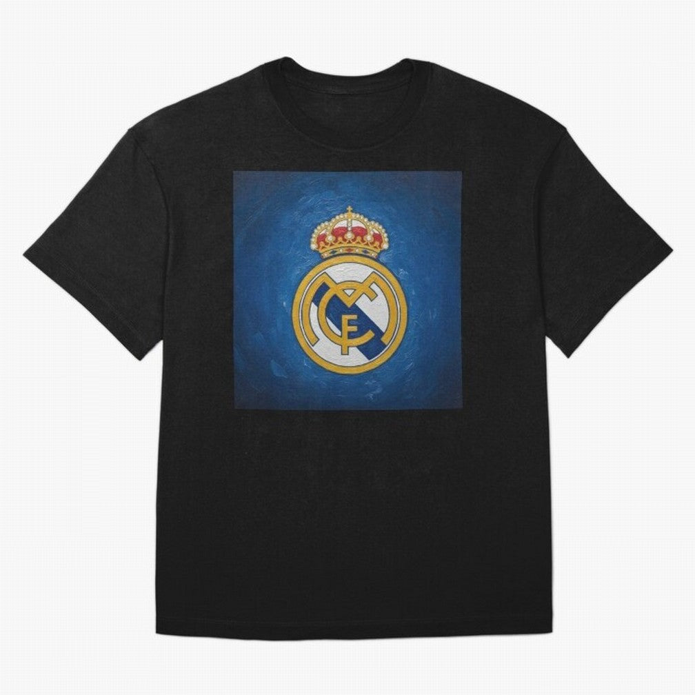 Real Madrid FC - Painting Oversized T-Shirt Get Ready for the FIFA World Cup 2026 USA Canada Mexico Journey through Mbappe and Neymar Highlights, Portugal, Spain and Germany Pride, Football Festival Excitement, Trophy Ambitions, Country Rivalries