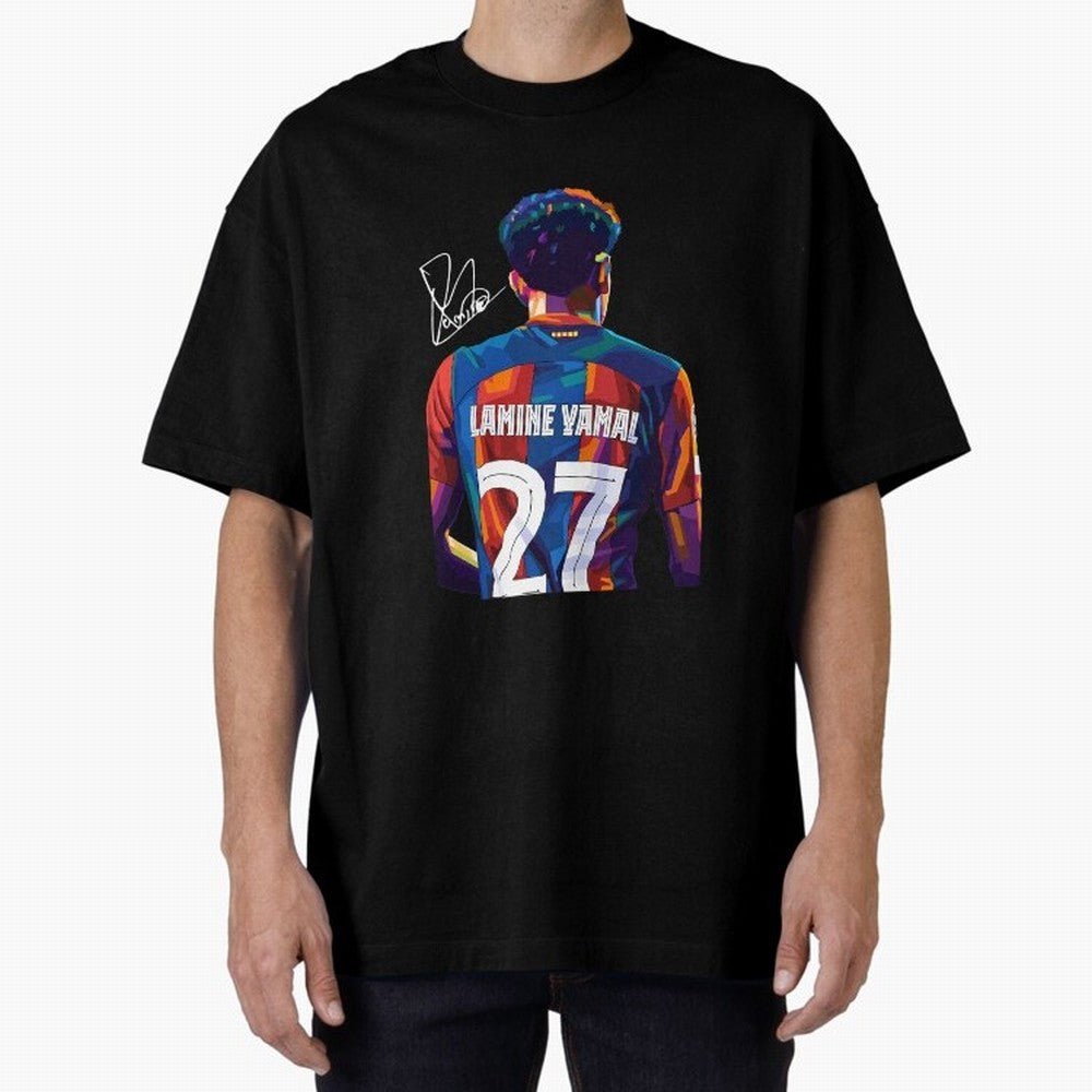 Lamine Yamal Football Player Oversized T-Shirt Join the Global Buzz around FIFA World Cup 2026 Group Stage Inspired by Mbappe and Neymar, England and Germany Energy, Game Day Rituals, Football Legends, Country Pride and the Road to the Final; Great