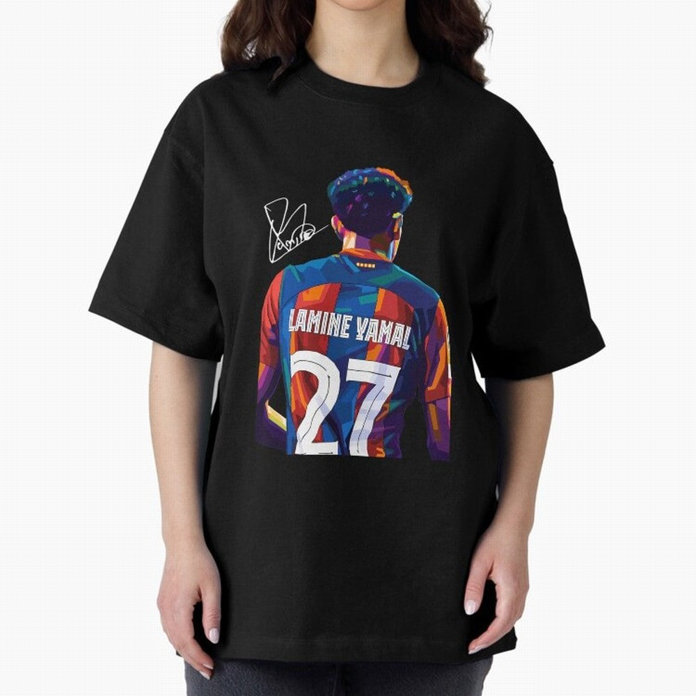 Lamine Yamal Football Player Oversized T-Shirt Join the Global Buzz around FIFA World Cup 2026 Group Stage Inspired by Mbappe and Neymar, England and Germany Energy, Game Day Rituals, Football Legends, Country Pride and the Road to the Final; Great