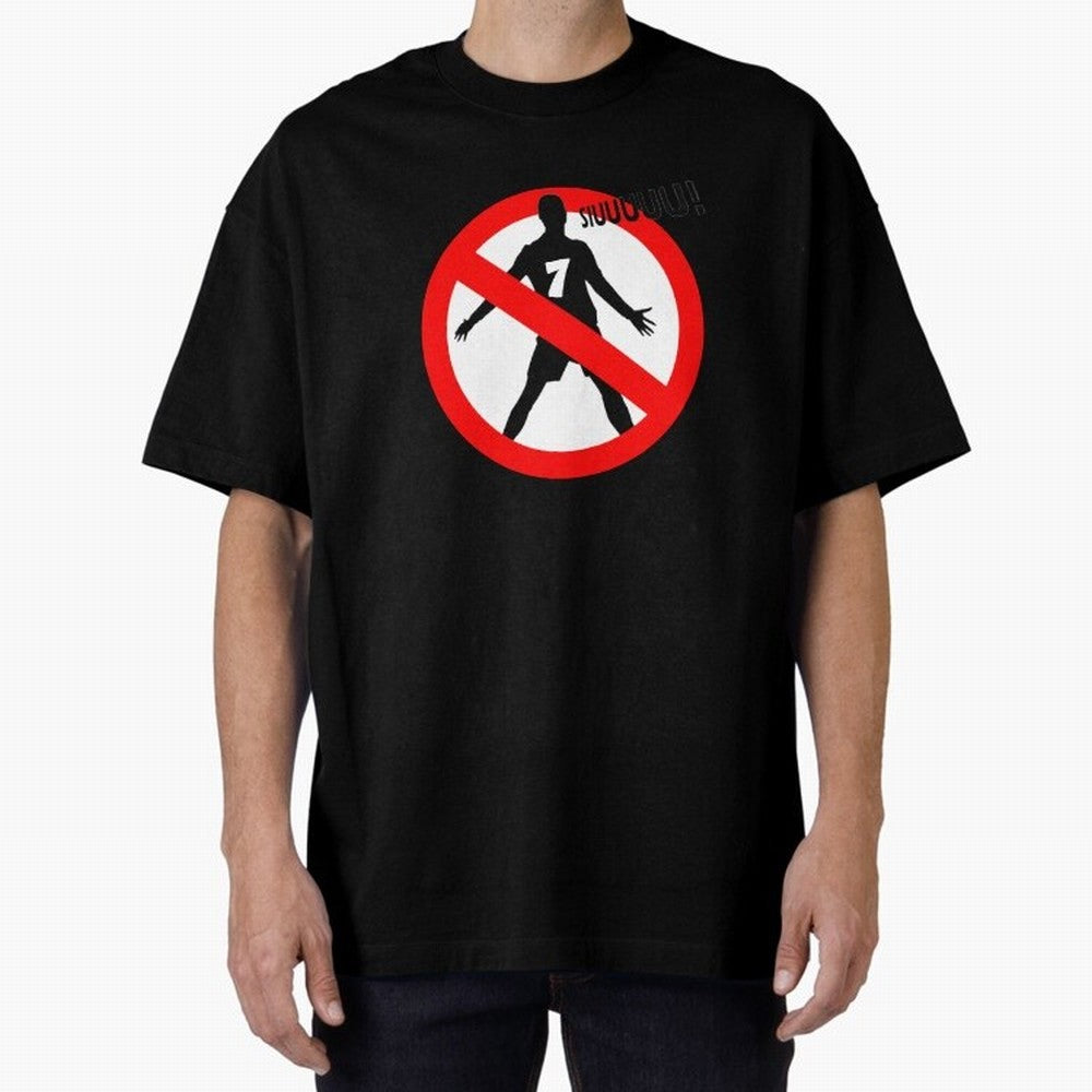 No Siiuuu Number 7 Soccer Meme Oversized T-Shirt Cheer for Match Day Hype around FIFA World Cup 2026 Group Stage, Neymar, Spain, Worldwide Fan Energy, Dramatic Goals, Stadium Lights and Championship Celebrations; Perfect for Supporters Who Want