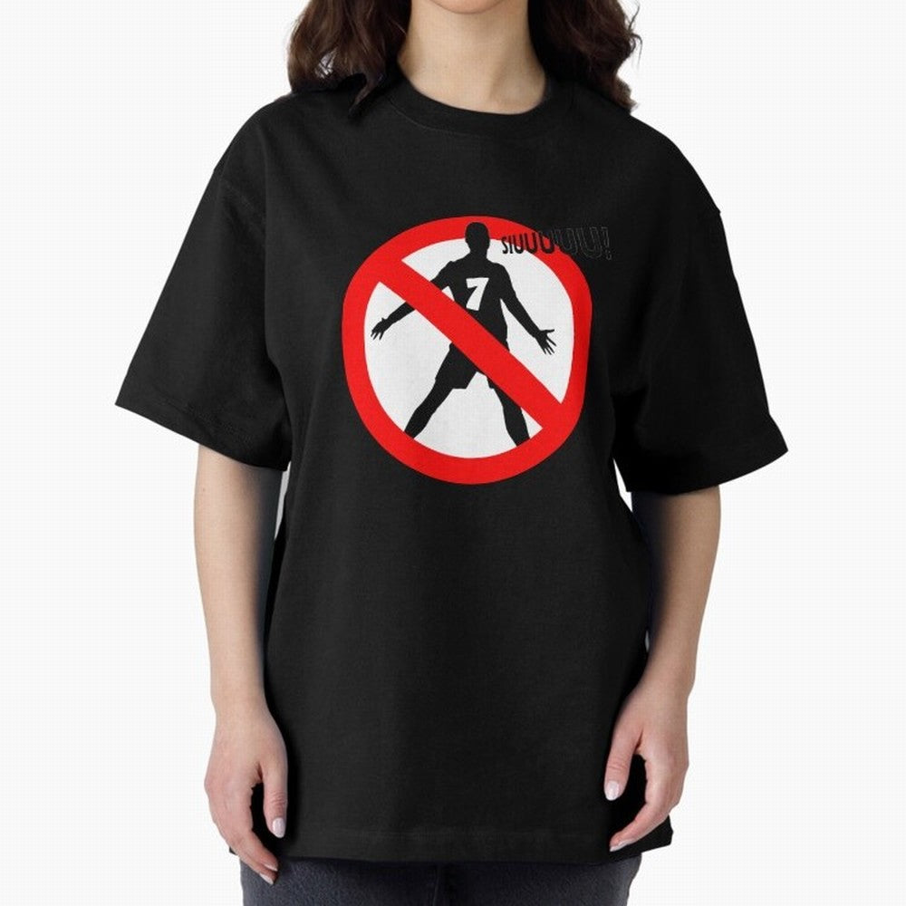No Siiuuu Number 7 Soccer Meme Oversized T-Shirt Cheer for Match Day Hype around FIFA World Cup 2026 Group Stage, Neymar, Spain, Worldwide Fan Energy, Dramatic Goals, Stadium Lights and Championship Celebrations; Perfect for Supporters Who Want