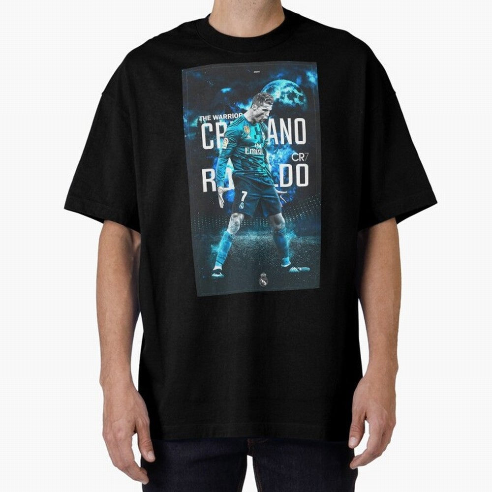 Ronaldo Oversized T-Shirt Make Every Kick Count in Global Football Passion for FIFA World Cup 2026, Centered on Cristiano Ronaldo, Portugal, Spain and Germany, Football Festival Excitement, Trophy Ambitions, Country Rivalries and Star Player Buzz;