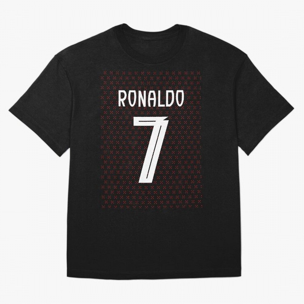 Christiano Ronaldo Portugal Kit 2025 Oversized T-Shirt Step into FIFA World Cup 2026 Group Stage Highlighting Neymar, Haaland and Cristiano Ronaldo, Brazil, Portugal and Argentina Energy, Football History, Final Match Energy, Crowd Noise and Once