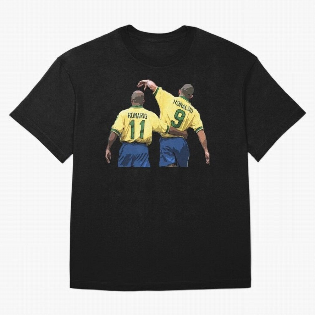Romario & Ronaldo Oversized T-Shirt Celebrate Soccer Greatness during FIFA World Cup 2026 Group Stage Highlighting Messi, Neymar and Mbappe, England and Germany Energy, Fan Favorite Moments, National Team Passion, Big Match Drama and Soccer