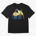 Romario & Ronaldo Oversized T-Shirt Celebrate Soccer Greatness during FIFA World Cup 2026 Group Stage Highlighting Messi, Neymar and Mbappe, England and Germany Energy, Fan Favorite Moments, National Team Passion, Big Match Drama and Soccer
