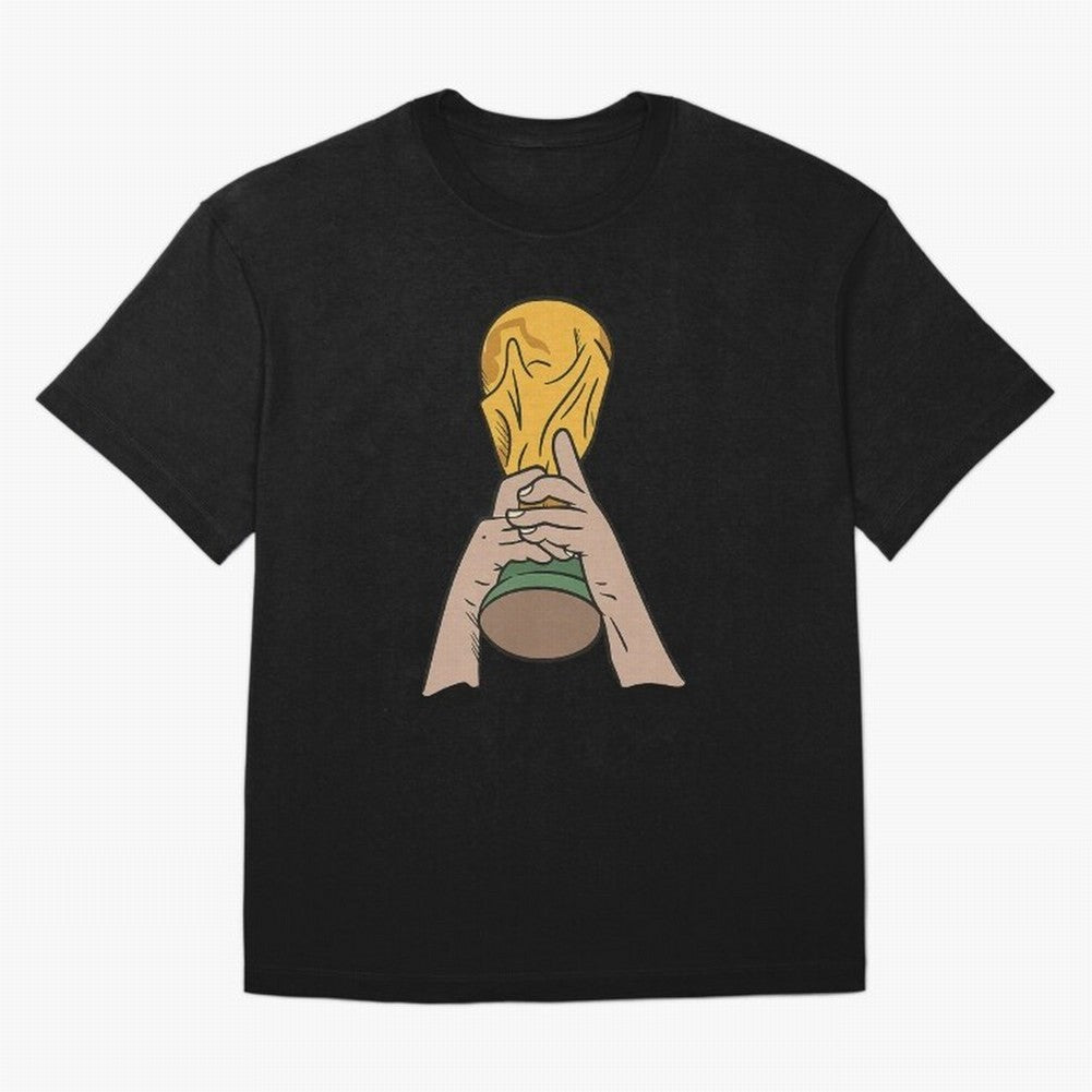 Trophy Oversized T-Shirt Represent Fans Who Live for Match Day Hype around FIFA World Cup 2026, Haaland, Portugal, Stadium Memories, Football Loyalty, International Chants and Championship Tradition; Perfect for People Who Love Argentina, Brazil,