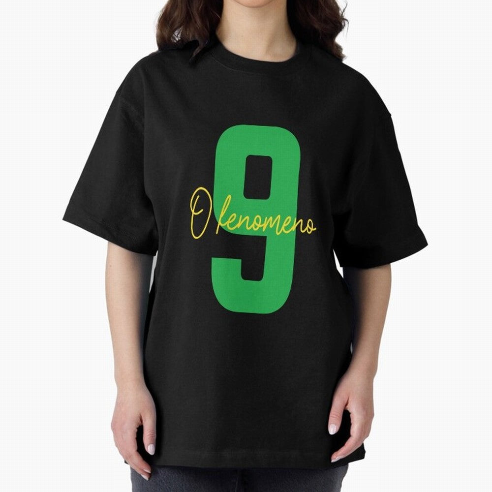 Ronaldo ¡°O Fen?meno¡± 9 Football tshirt Oversized T-Shirt Keep the Legacy of Match Day Hype around FIFA World Cup 2026 USA Canada Mexico, Neymar, Haaland and Cristiano Ronaldo, England, Football History, Final Match Energy, Crowd Noise and Once in