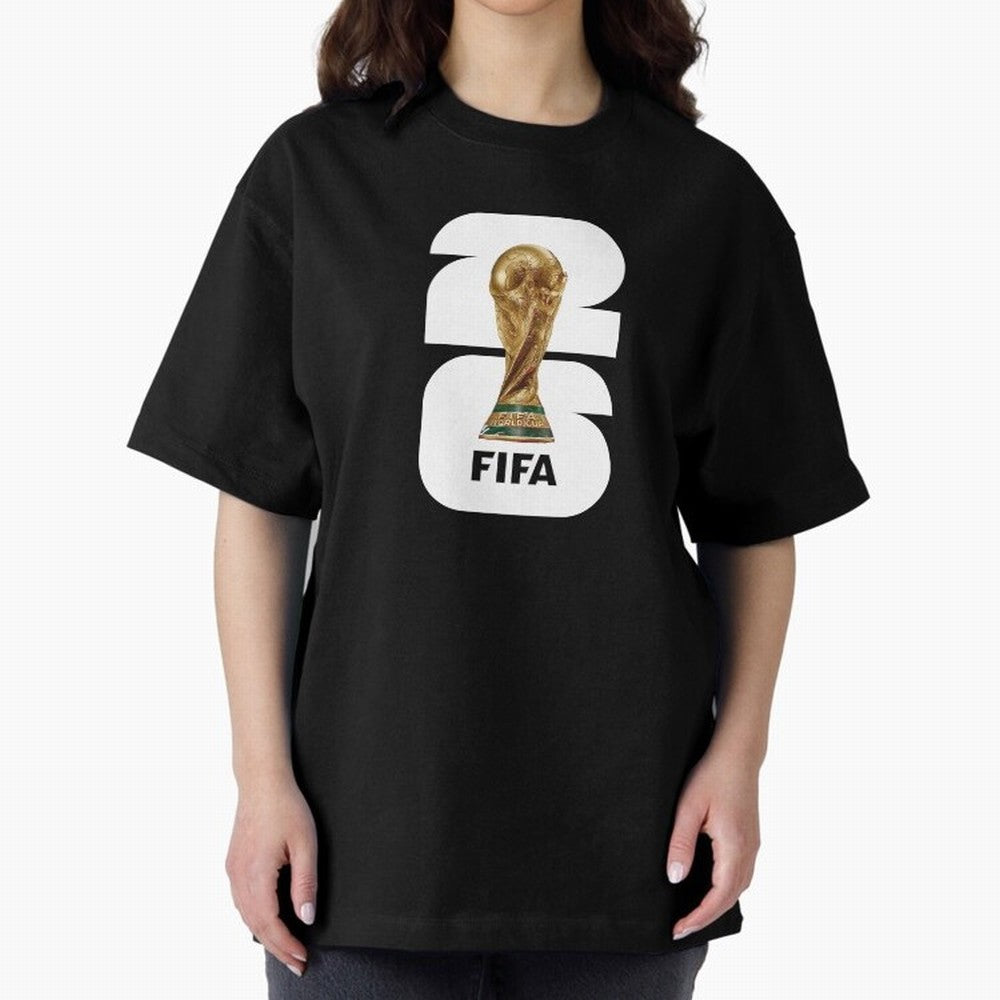 The Biggest Tournament in the World Oversized T-Shirt Bring Retro Soccer Energy to FIFA World Cup 2026 USA Canada Mexico for Fans of Messi, CR7 and Mbappe and Germany, Bringing Worldwide Fan Energy, Dramatic Goals, Stadium Lights and Championship