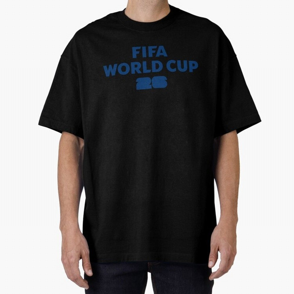 The Biggest Tournament in the World Oversized T-Shirt Turn Every Weekend Toward FIFA World Cup 2026 for Fans of Messi, CR7 and Mbappe and France and Portugal, Bringing Vintage Soccer Flavor, Modern Football Stars, National Flags and Final Night