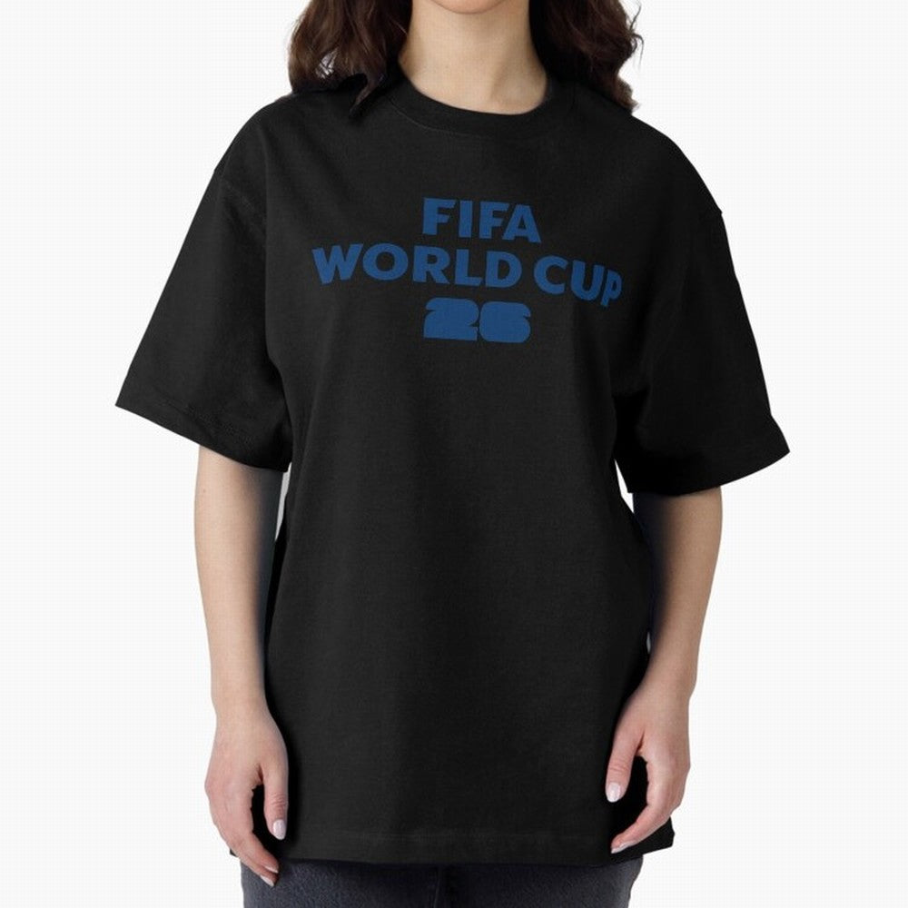 The Biggest Tournament in the World Oversized T-Shirt Turn Every Weekend Toward FIFA World Cup 2026 for Fans of Messi, CR7 and Mbappe and France and Portugal, Bringing Vintage Soccer Flavor, Modern Football Stars, National Flags and Final Night