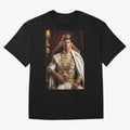 Ronaldo king Oversized T-Shirt Support Match Day Hype around FIFA World Cup 2026 USA Canada Mexico, Messi, France and Portugal, Champion Mindset, Group Stage Buzz, Knockout Tension and Passionate Fan Culture; Ideal for Football Dads, Football Moms,