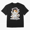 Kitten - Ronaldo | Real madrid Oversized T-Shirt Turn Up for Match Day Hype around FIFA World Cup 2026, Messi, CR7 and Mbappe, Brazil, Portugal and Argentina, Retro Football Energy, Iconic Rivalries, Trophy Chase Drama and Stadium Atmosphere; Ideal